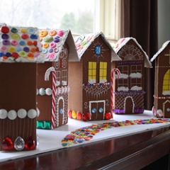 Gingerbread House Christmas Village